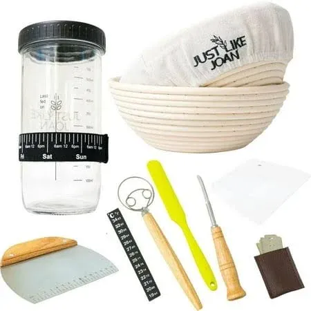 Sourdough Bread Baking Supplies Kit Ultimate Bread Baking Kit with Sourdough ...