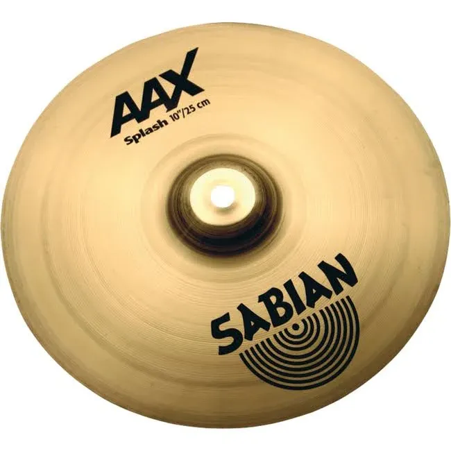 Sabian 10" AAX Splash Cymbal Brilliant Finish