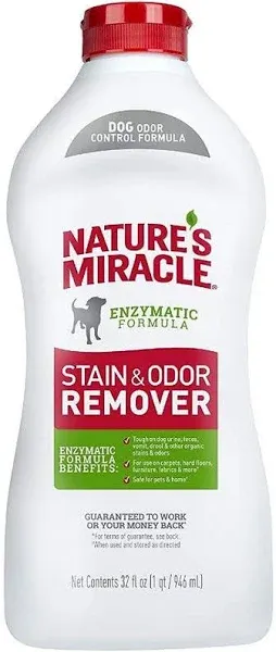 Nature's Miracle Spray Stain Remover 32 Fluid Ounce