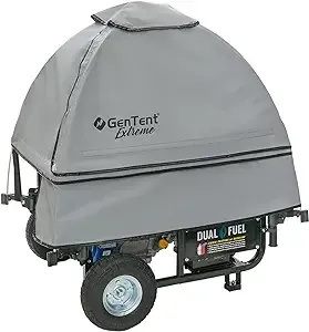 GenTent Universal Kit (Plus, Grey) For Open Frame Generators Generator Cover