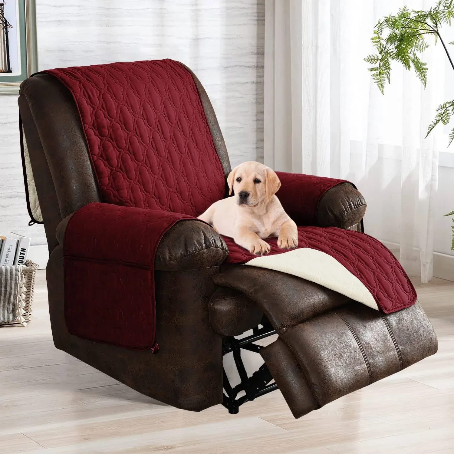 30 Inch Recliner Chair Cover Sofa Covers For Leather Couch 30&#034; Reclinerstyle 2 