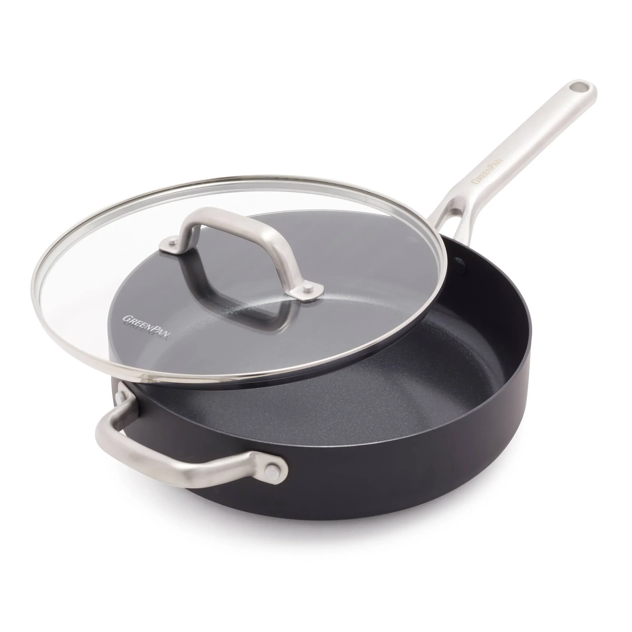 GreenPan Omega Healthy Ceramic Nonstick Covered Sauté Pan