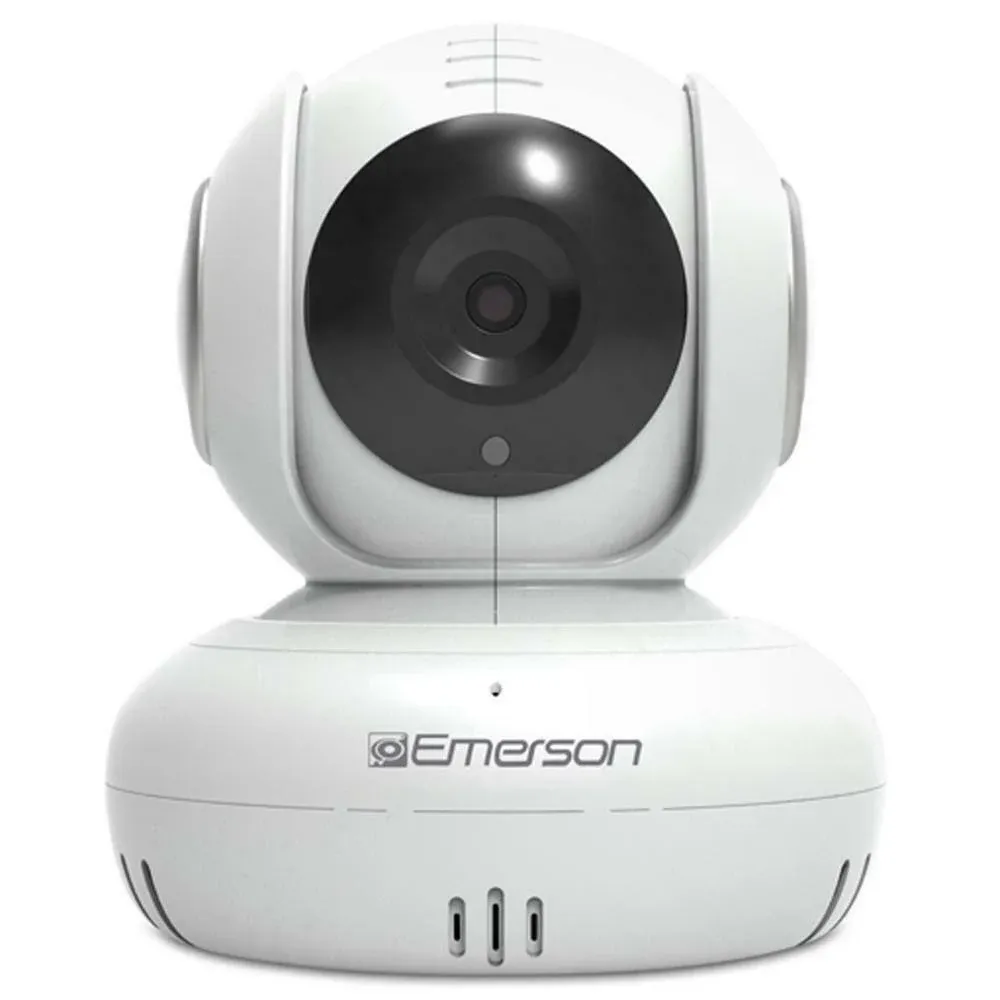 Emerson HD 1080p Wi-Fi Baby Monitor/Pet Nanny Camera White ER108002