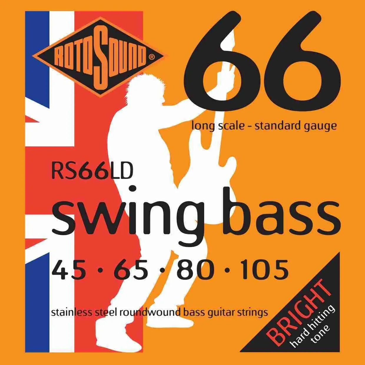 Rotosound RS66LD Swing Bass Strings, 45-105