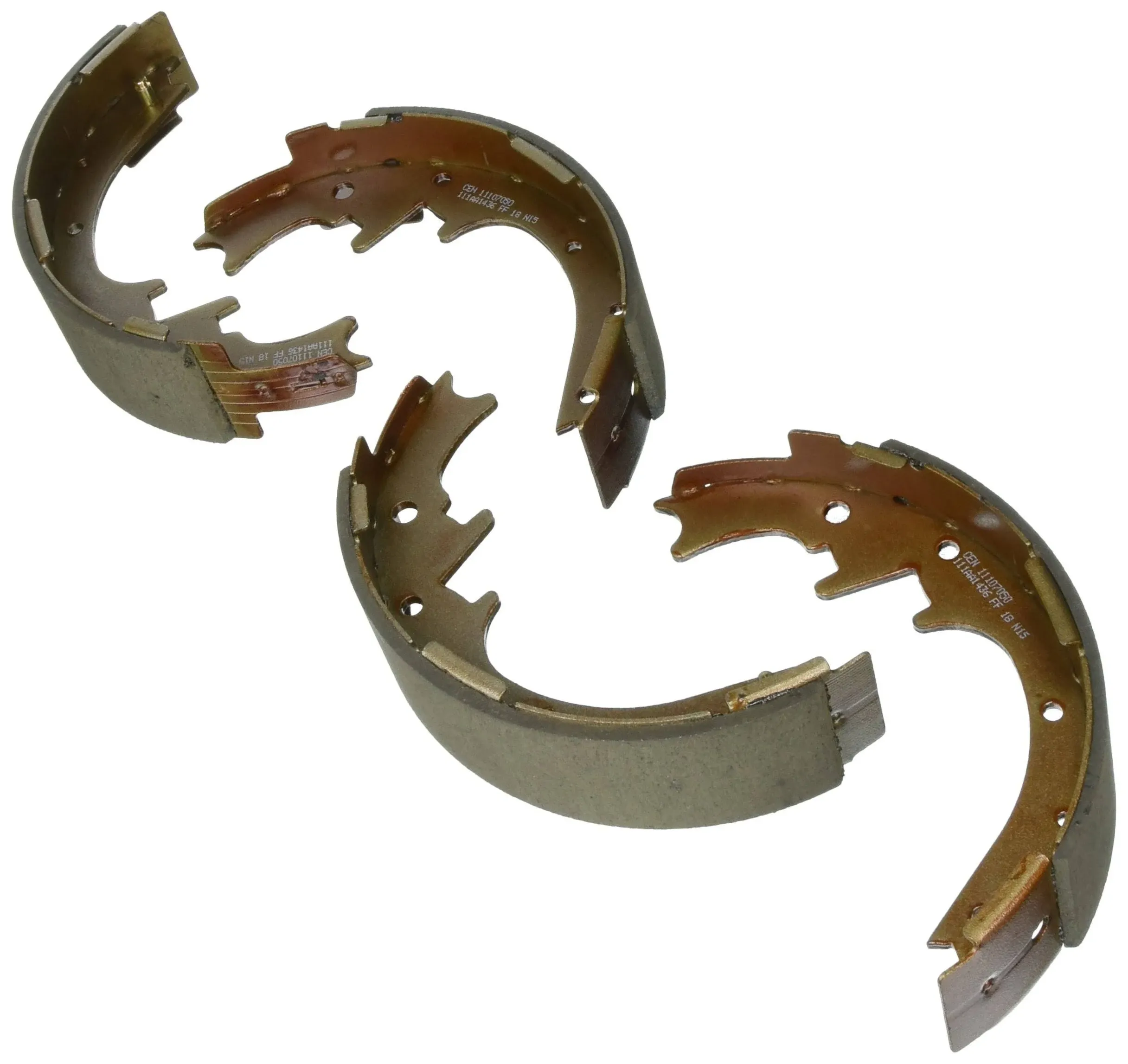 Centric Premium Replacement Rear Brake Shoe Set for Select Mazda and Ford Model Years (111.07050)