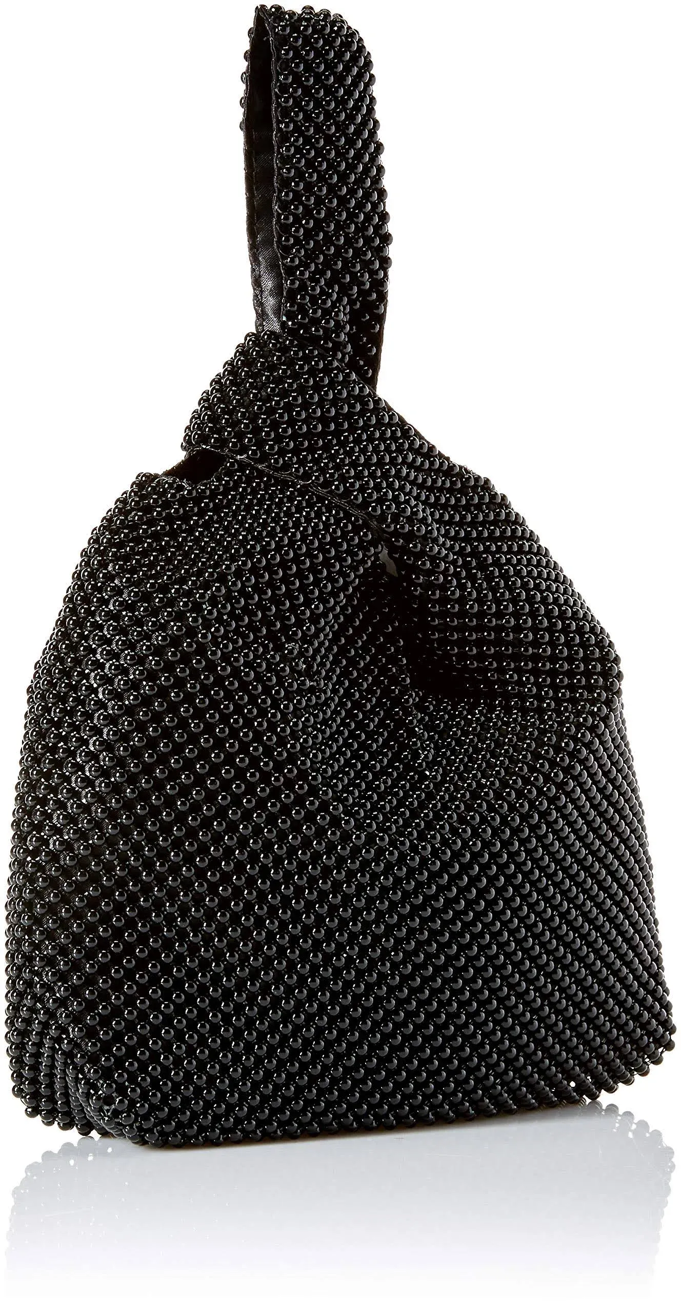 Jessica Mcclintock Logan Ball Mesh Evening Pouch, Black