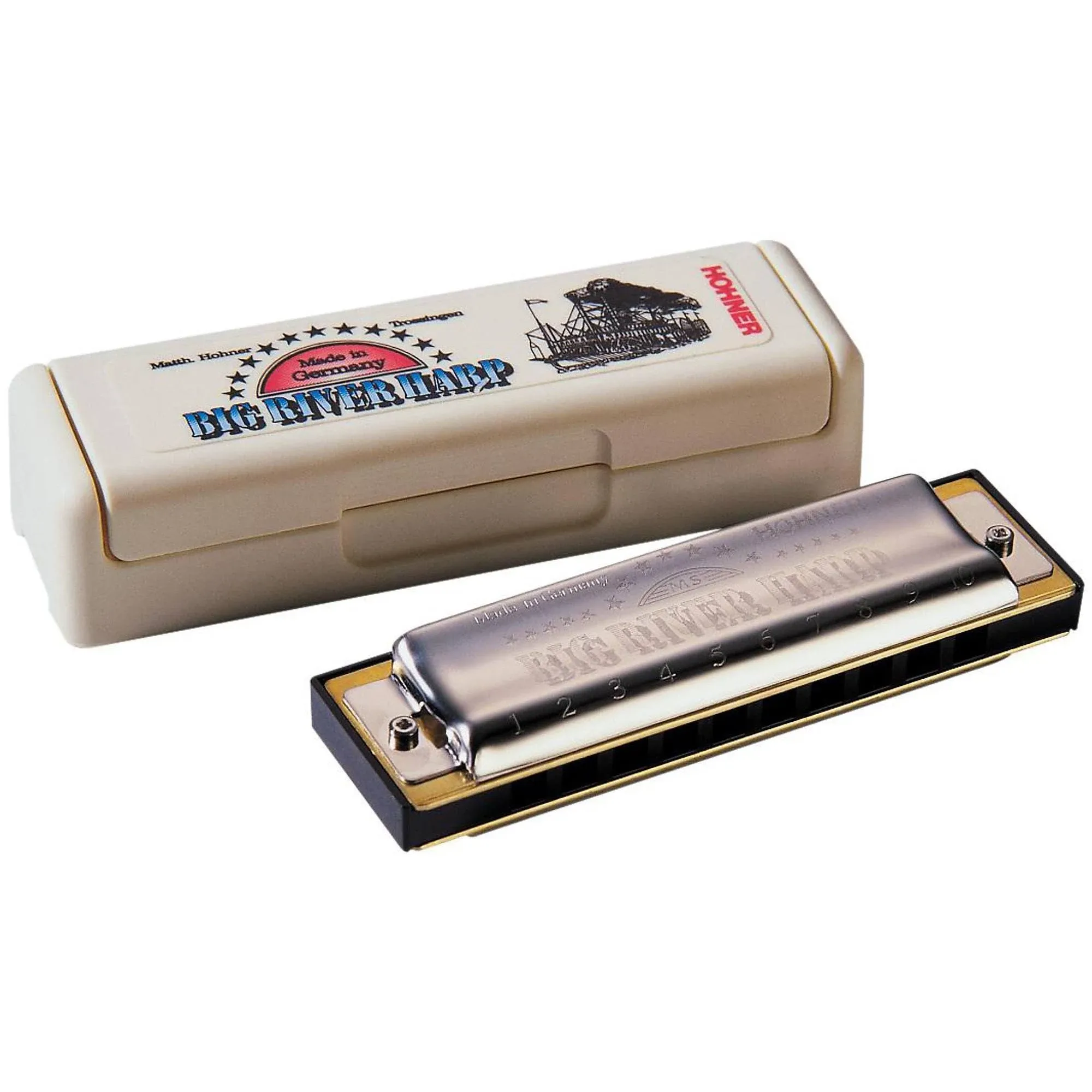 Hohner Big River Harp Harmonica - Key of F