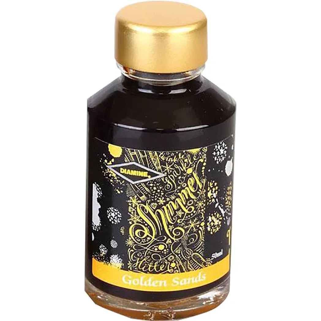 Diamine Shimmering Golden Sands Ink 50 ml