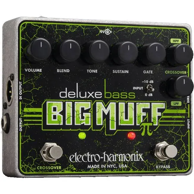 Electro-Harmonix Deluxe Bass Big Muff Pi Bass Fuzz Pedal