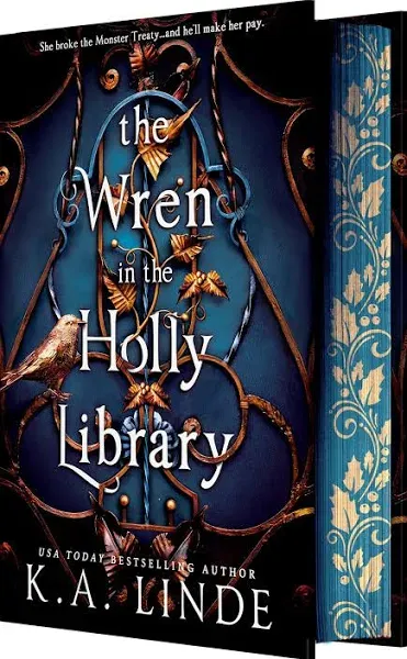 Wren in the Holly Library, Hardcover by Linde, K. A., Brand New, Free shippin...