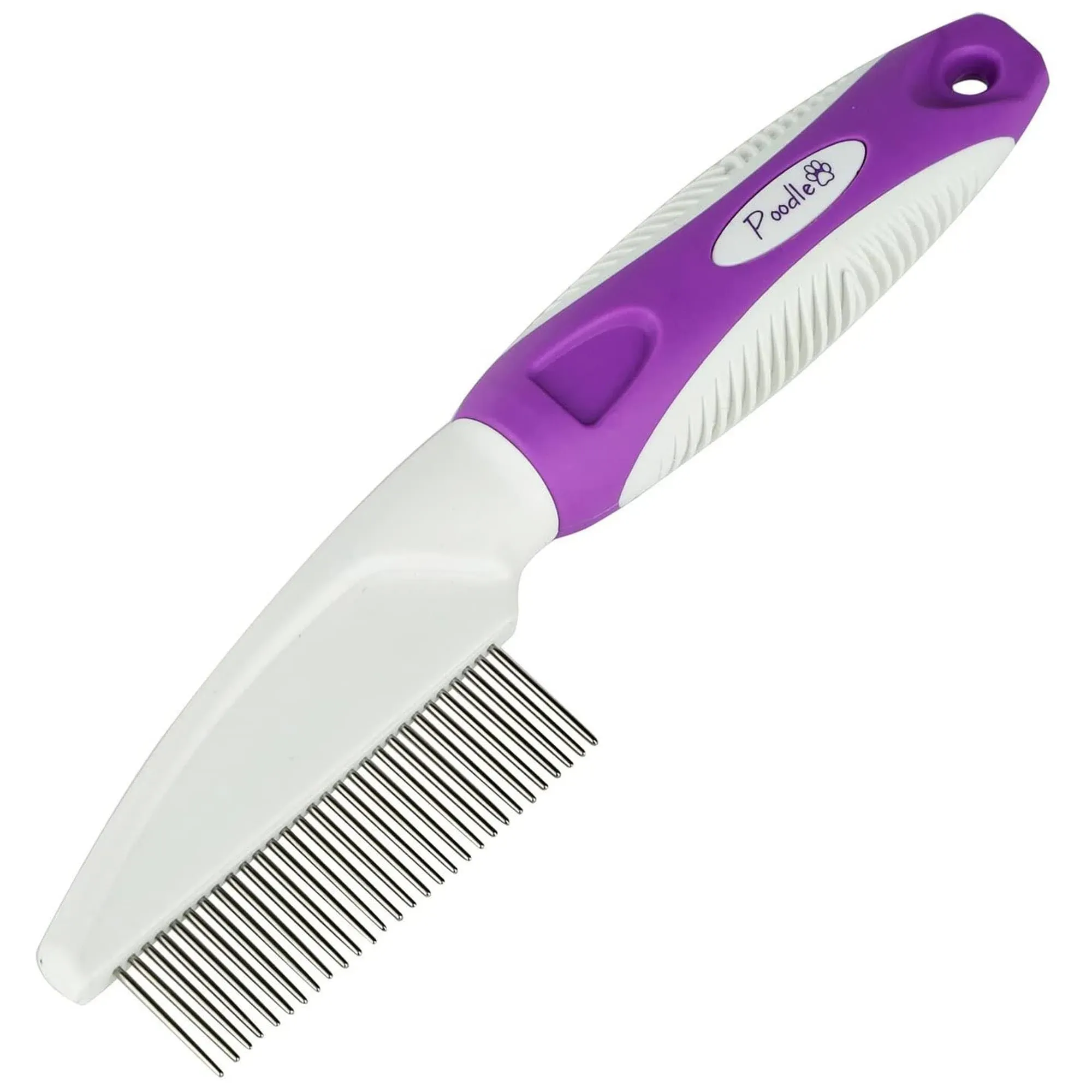 Pet Comb to Comb Your Dogs,Cats,Pood<wbr/>les Hair- Rotatable Pins, Easy to Use, Slip