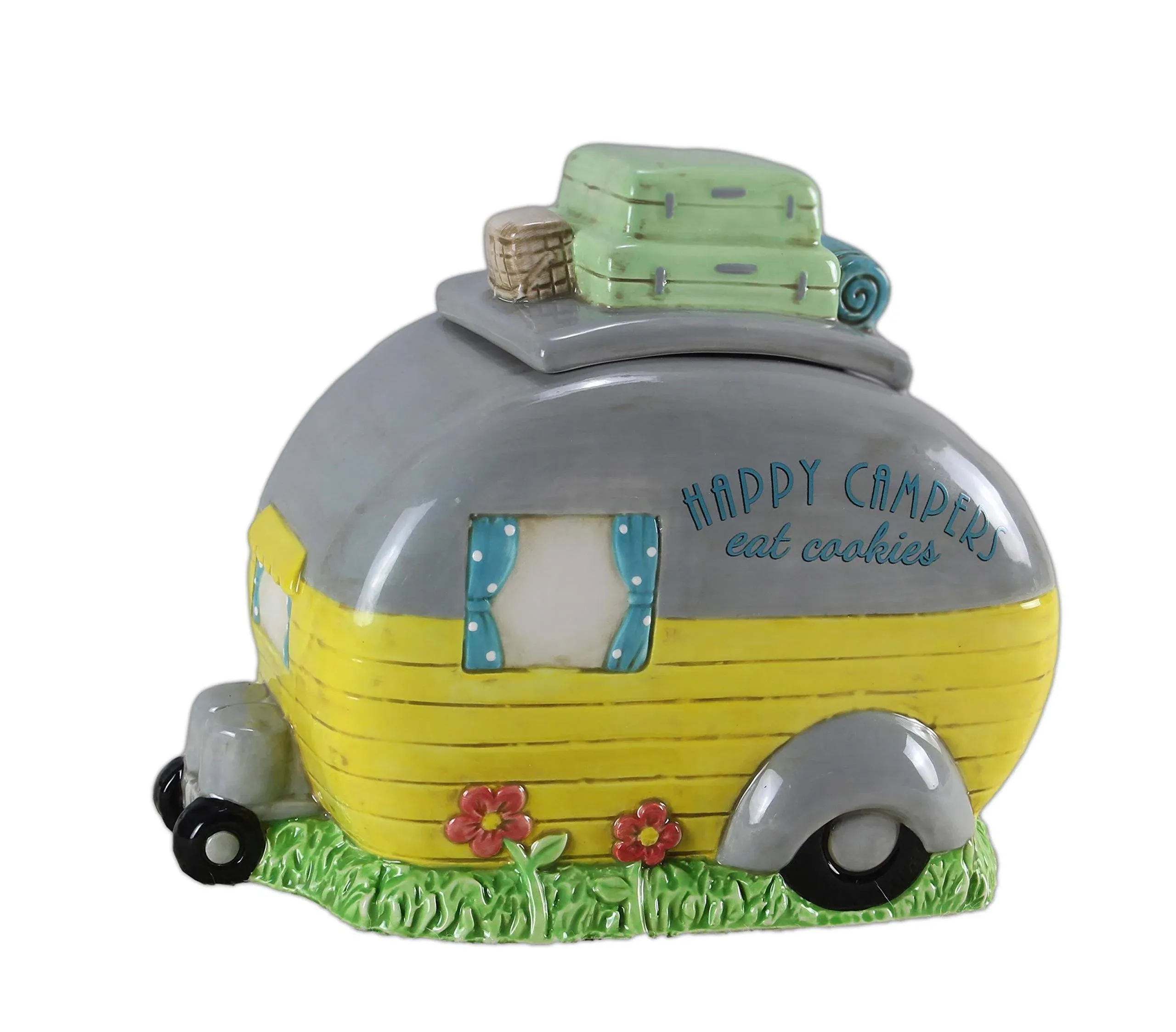 Young's Happy Camper Ceramic Cookie Jar