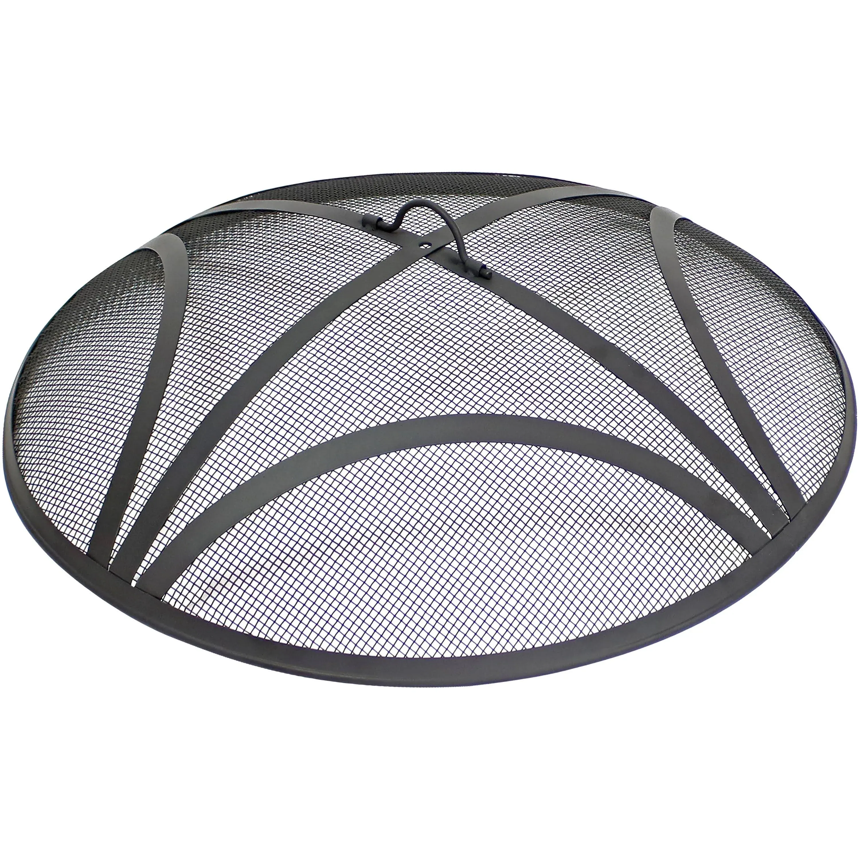 Sunnydaze 30 in Reinforced Steel Mesh Round Fire Pit Spark Screen