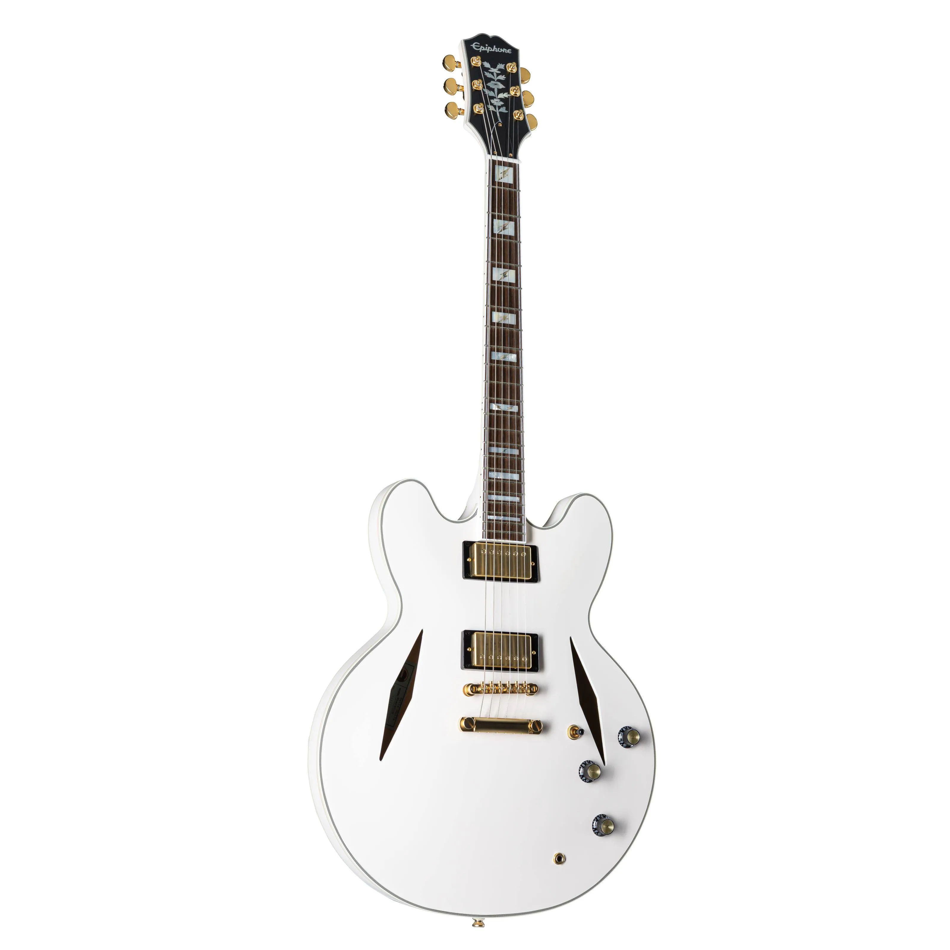 Epiphone Emily Wolfe White Wolfe Signature Sheraton Aged Bone White