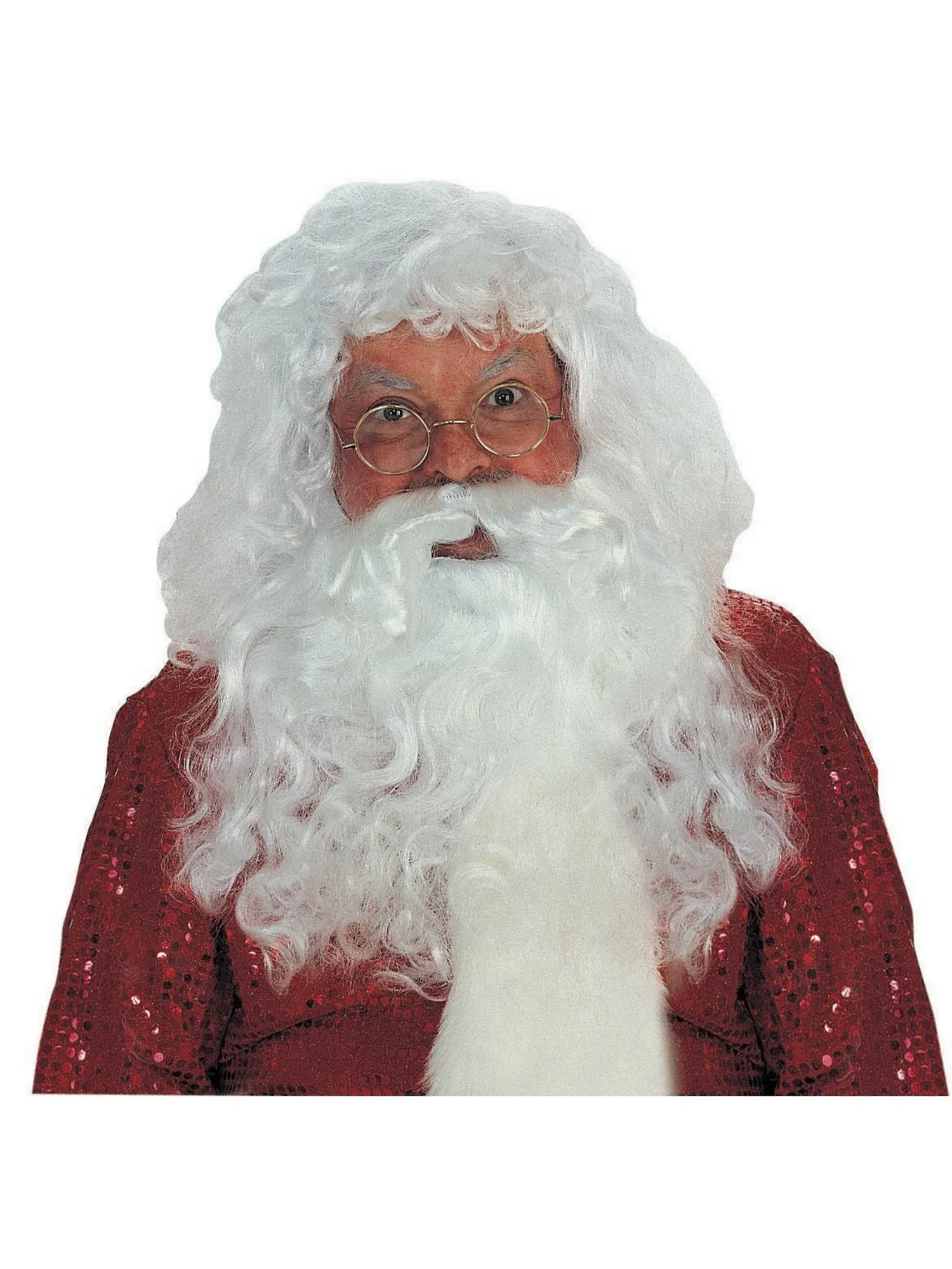 Santa Wig & Beard Professional Set