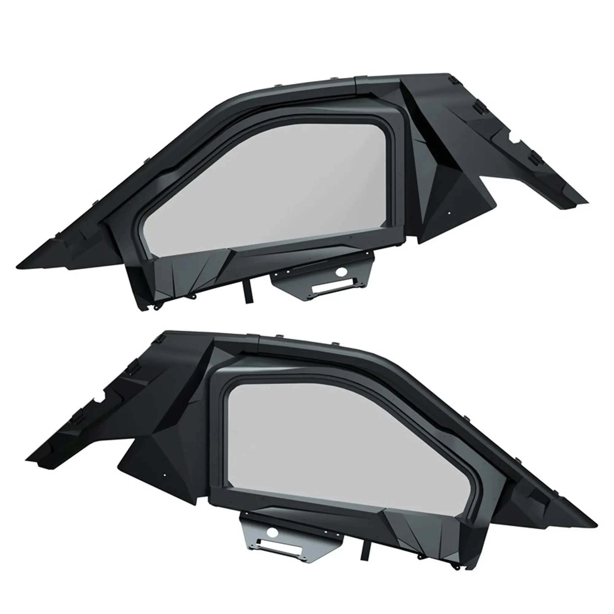 2020-2024 Genuine Polaris RZR PRO XP 2-Seater Canvas Upper Half Door Set 2884664