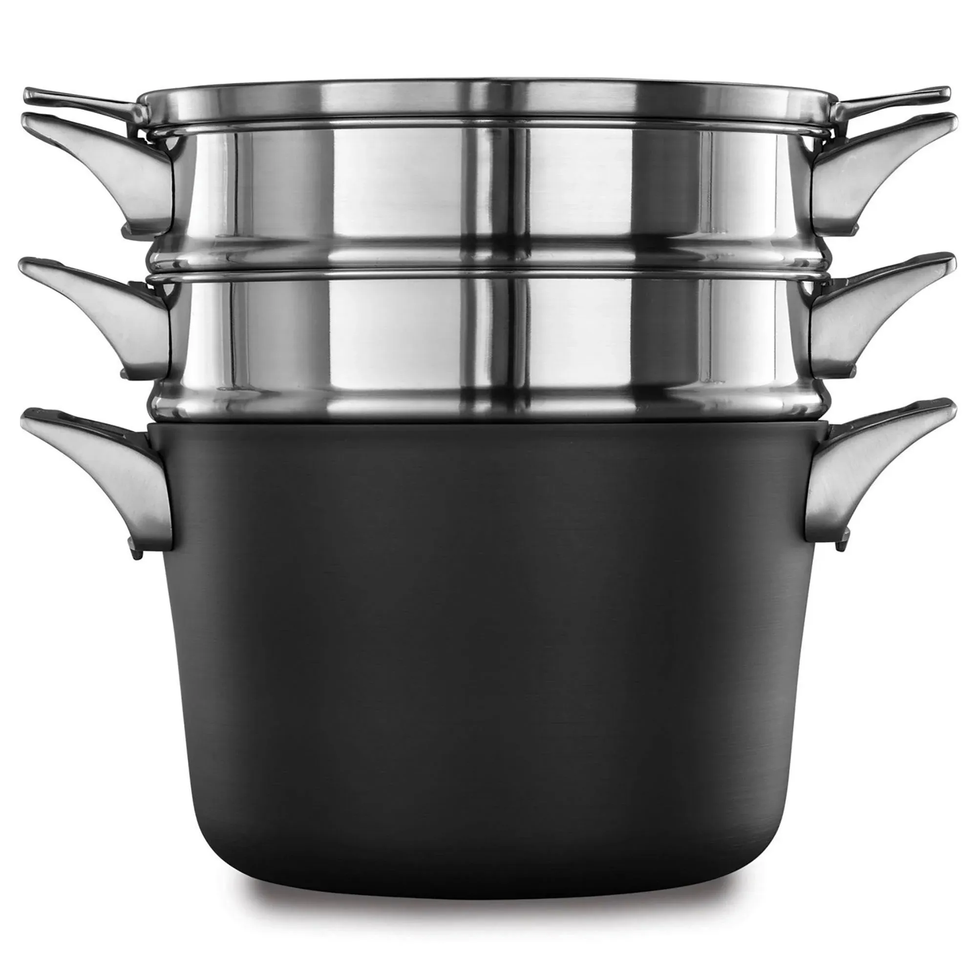 Calphalon Premier Space Saving 8 Quart Hard Anodized Nonstick Multi-Pot with Lid