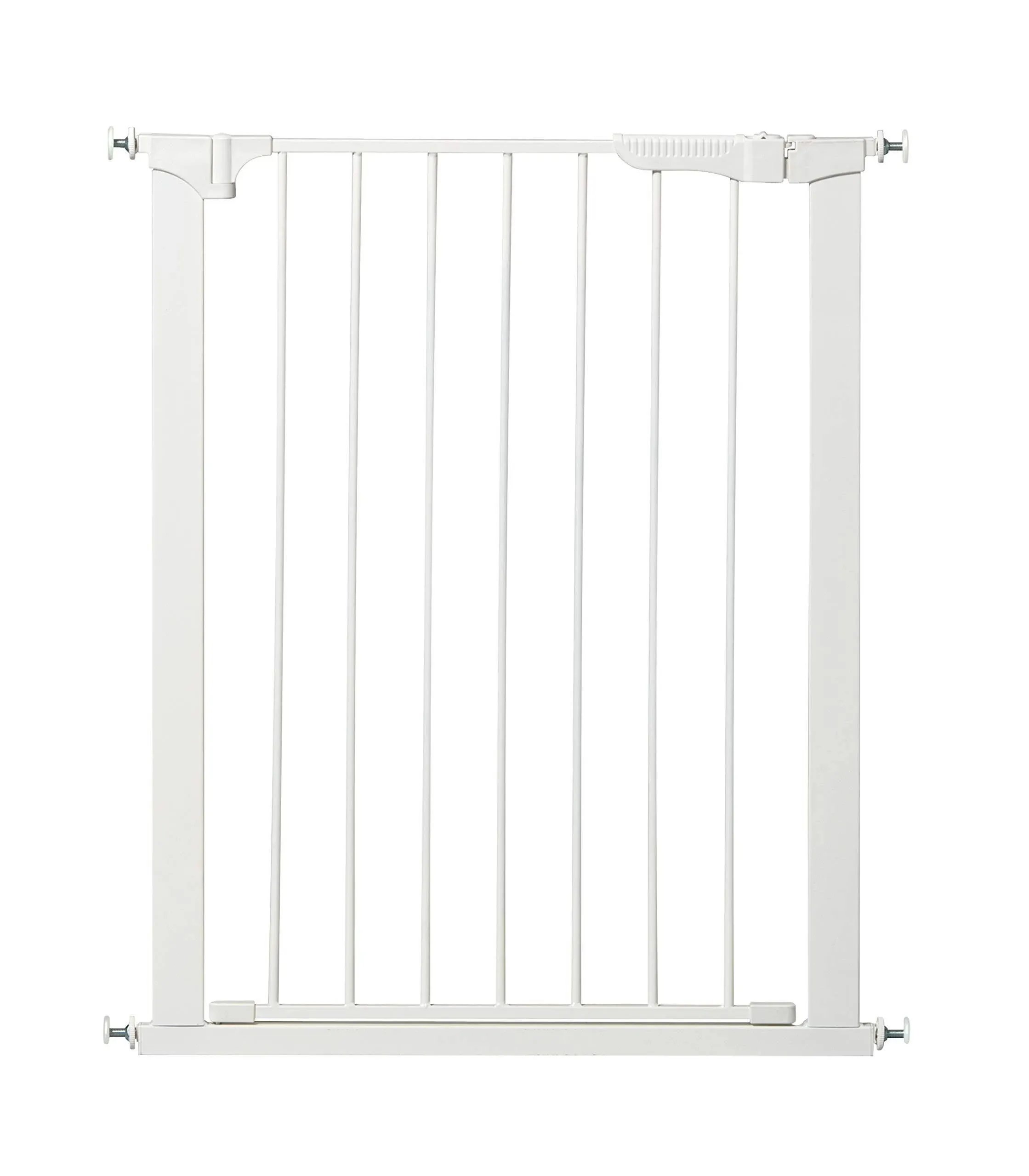 KidCo Tall and Wide Auto Close Gateway Pressure Mounted Pet Gate White