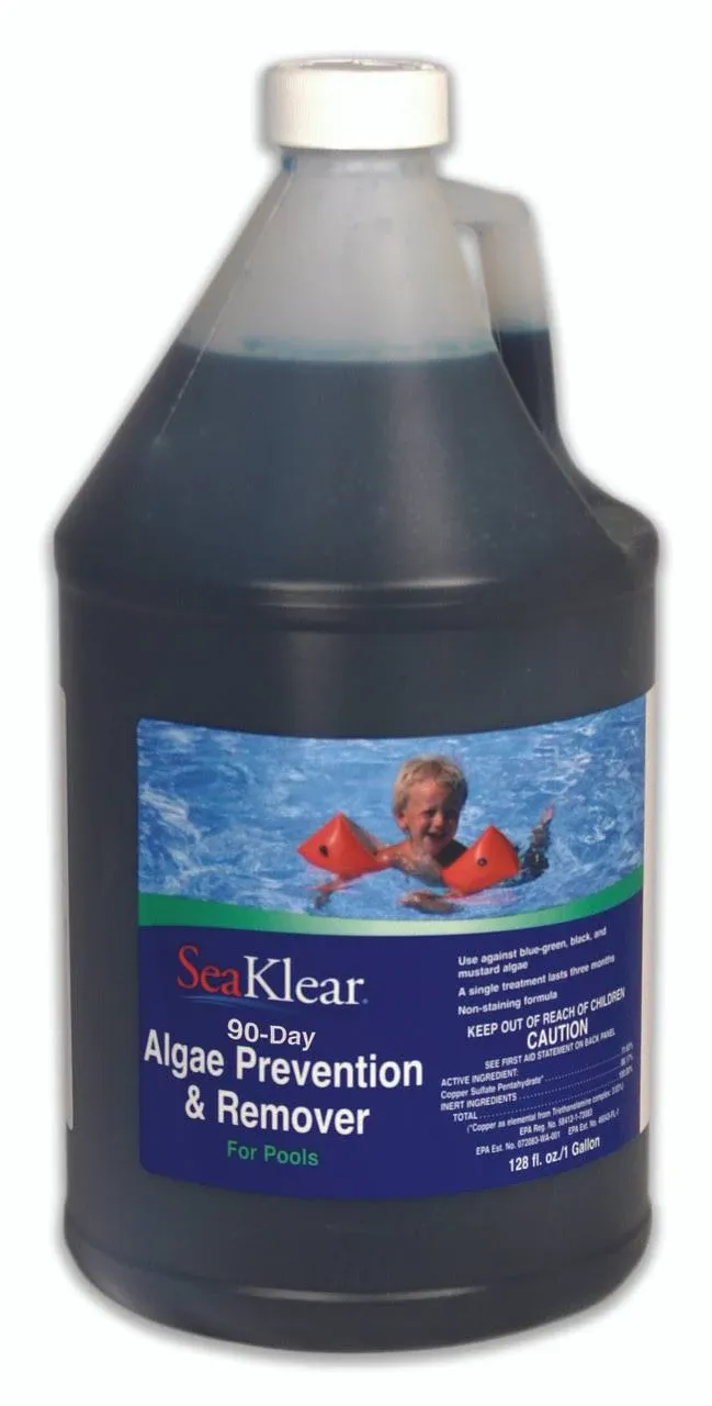 SeaKlear 1 Gallon 90 Day Algae Prevention & Remover