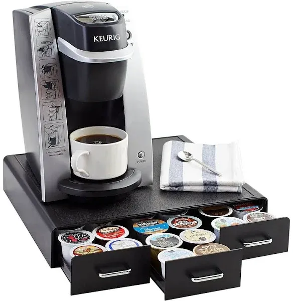 Basics Coffee Pod Storage Drawer for K-Cup Pods - 36 Pod Capacity