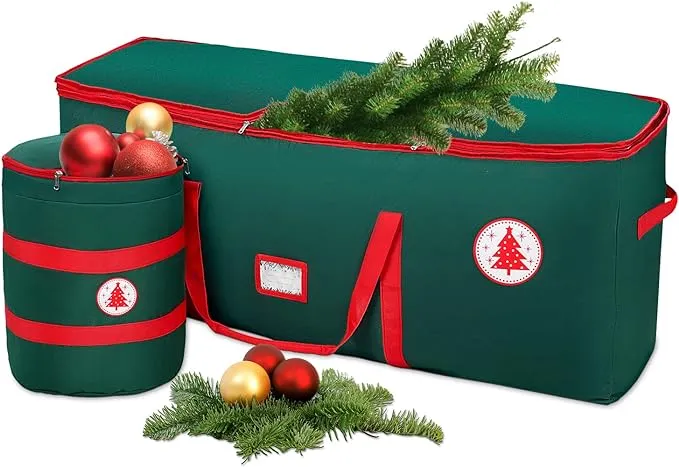 NVRGIUP Large Christmas Tree Storage Bag, Fits Up to 7.5 ft Artificial