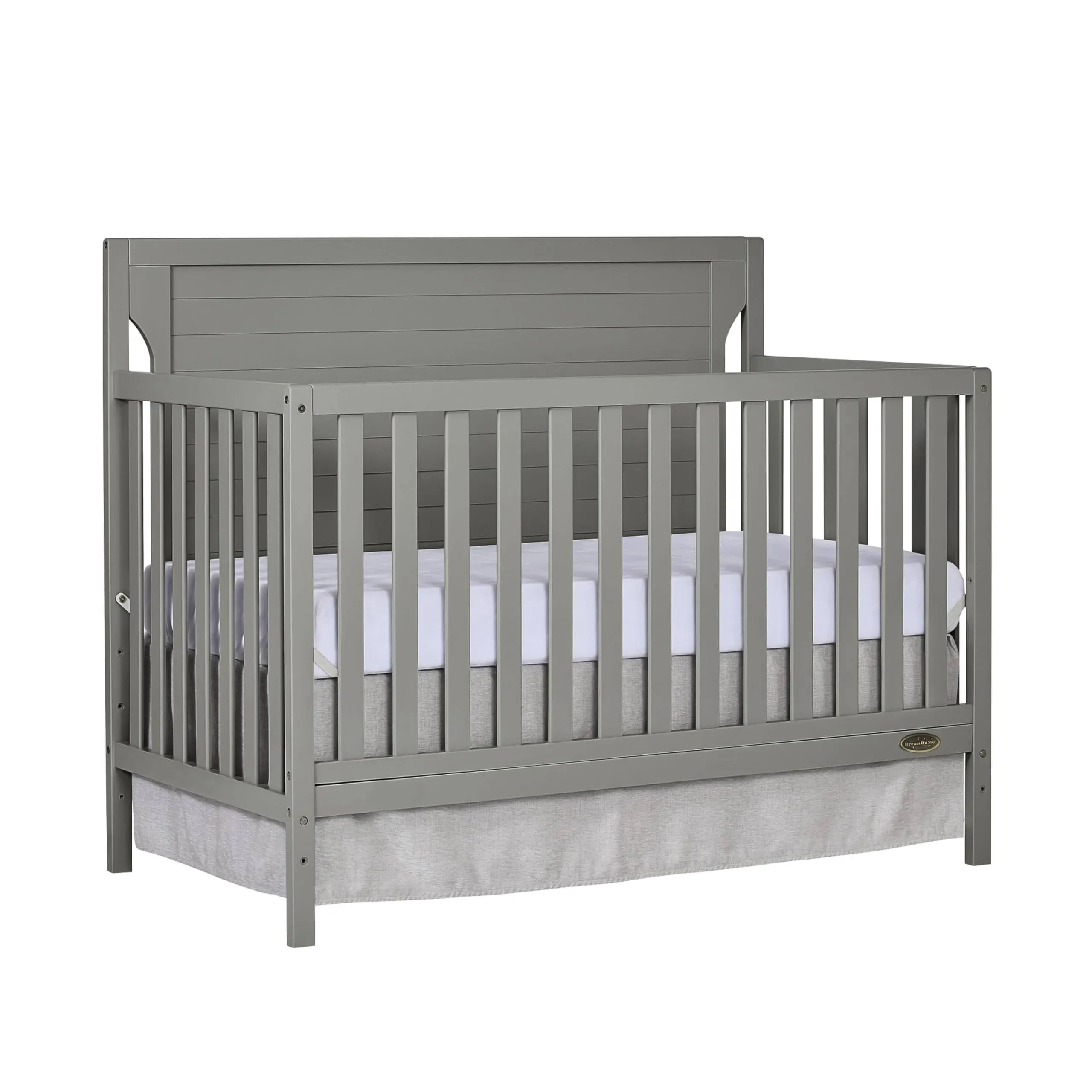 Dream on Me Cape Cod 5-in-1 Convertible Crib - Storm Grey