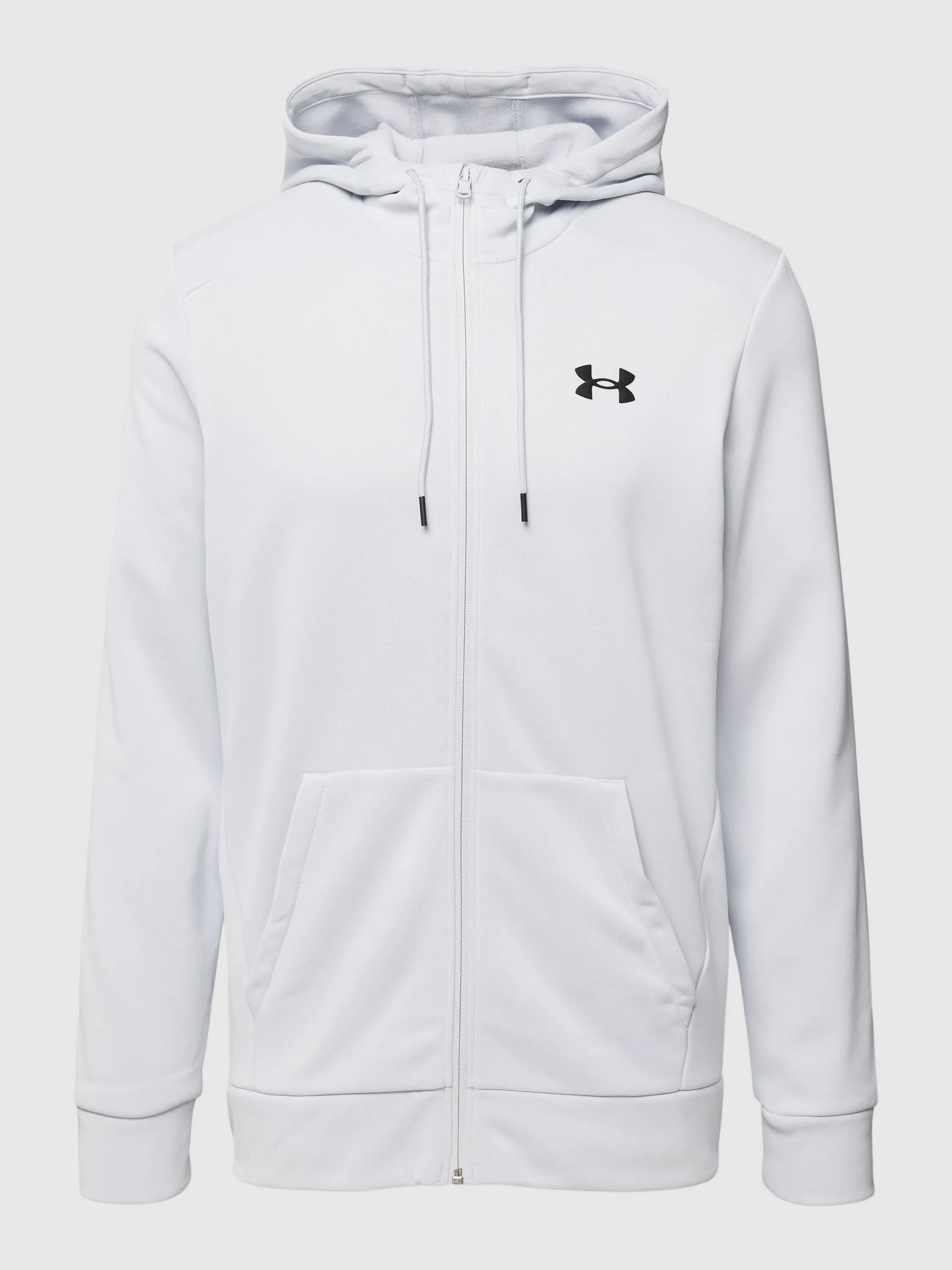 Under Armour Fleece Full Zip Hoodie - Men's Halo Gray / Black M