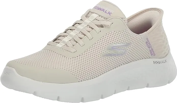 Skechers Performance Slip-Ins: Go Walk Flex -Grand Entry 9 Women's Off White