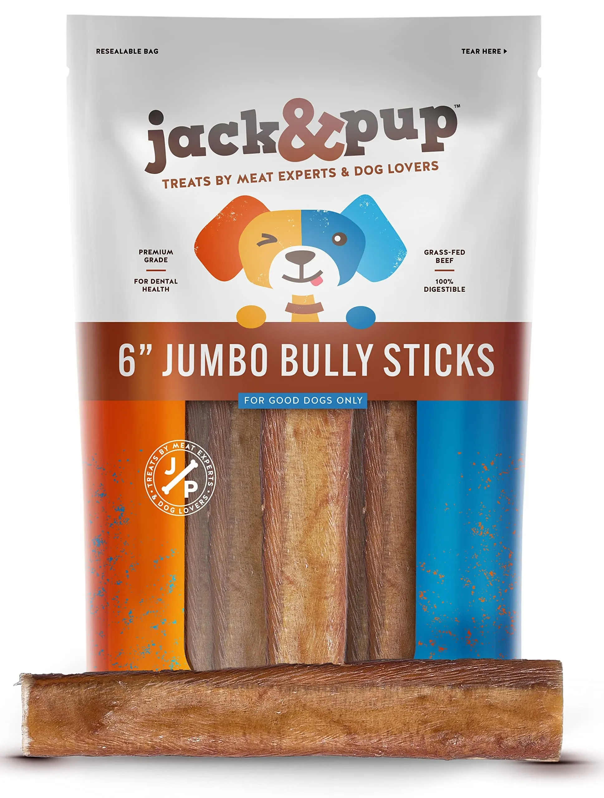 Jack&Pup Bully Sticks