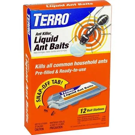 TERRO T300 Liquid Ant Baits, 12 count