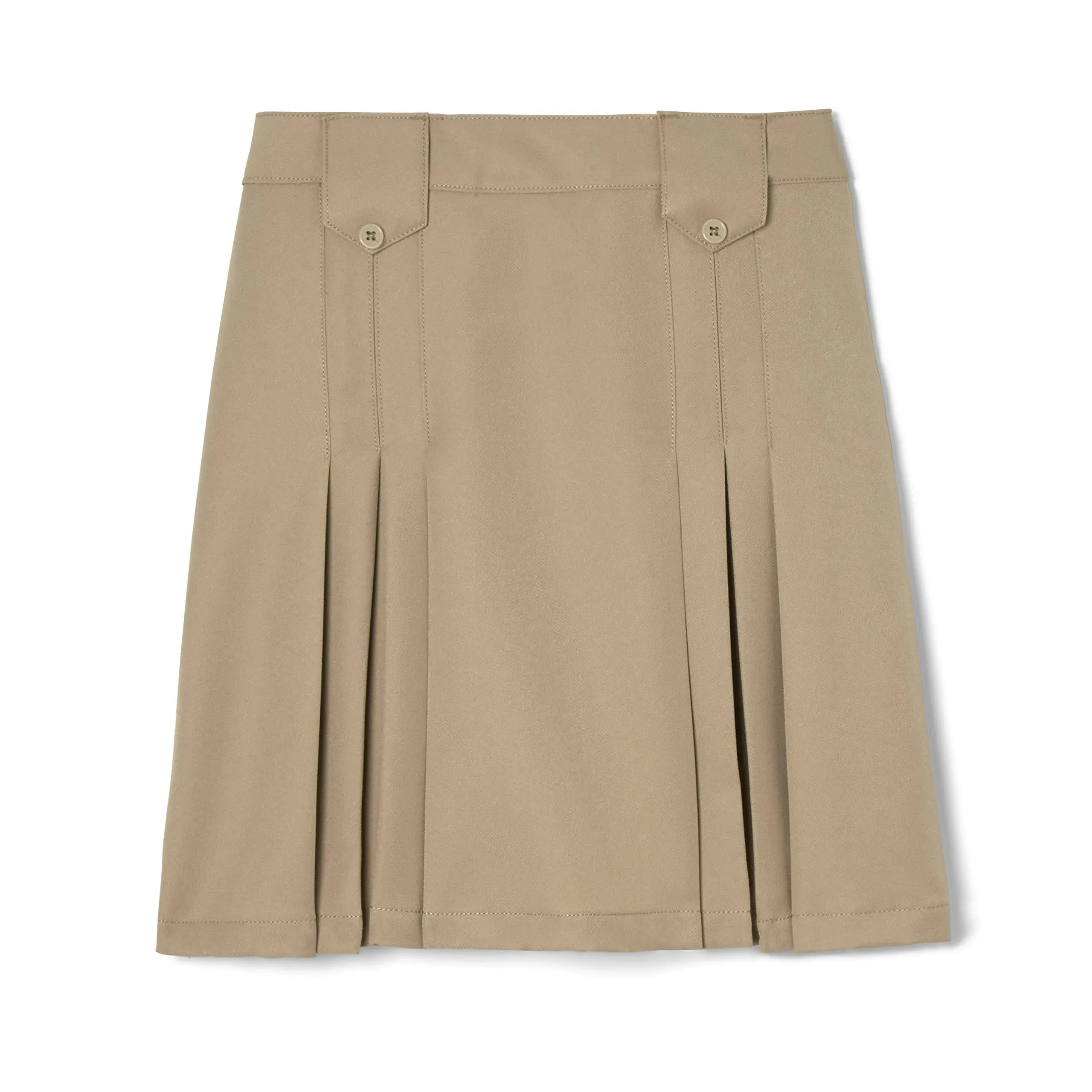 French Toast Big Girls’ Pleat and Tab Skirt (Sizes 7 - 20)