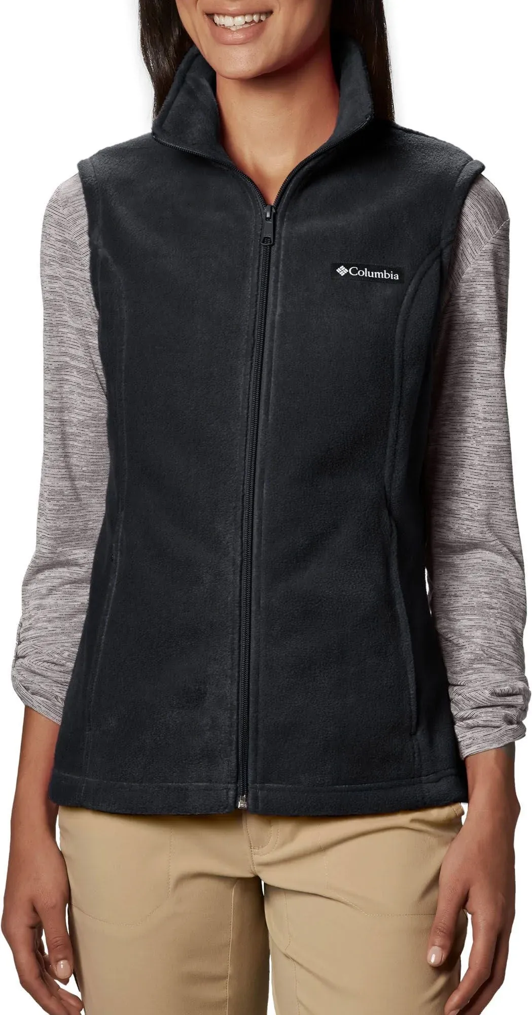 Columbia Benton Springs Fleece Vest - Black L