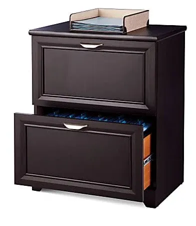 Magellan 19”D Vertical 4-Drawer File Cabinet, Espresso