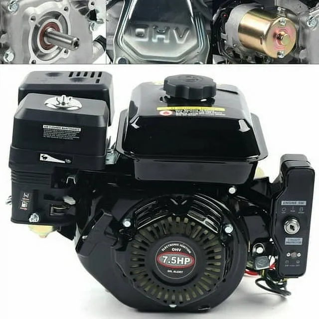 7.5 HP 212cc 4-Stroke Gas powered Go Kart Engine Motor Electric Start 20mm shaft