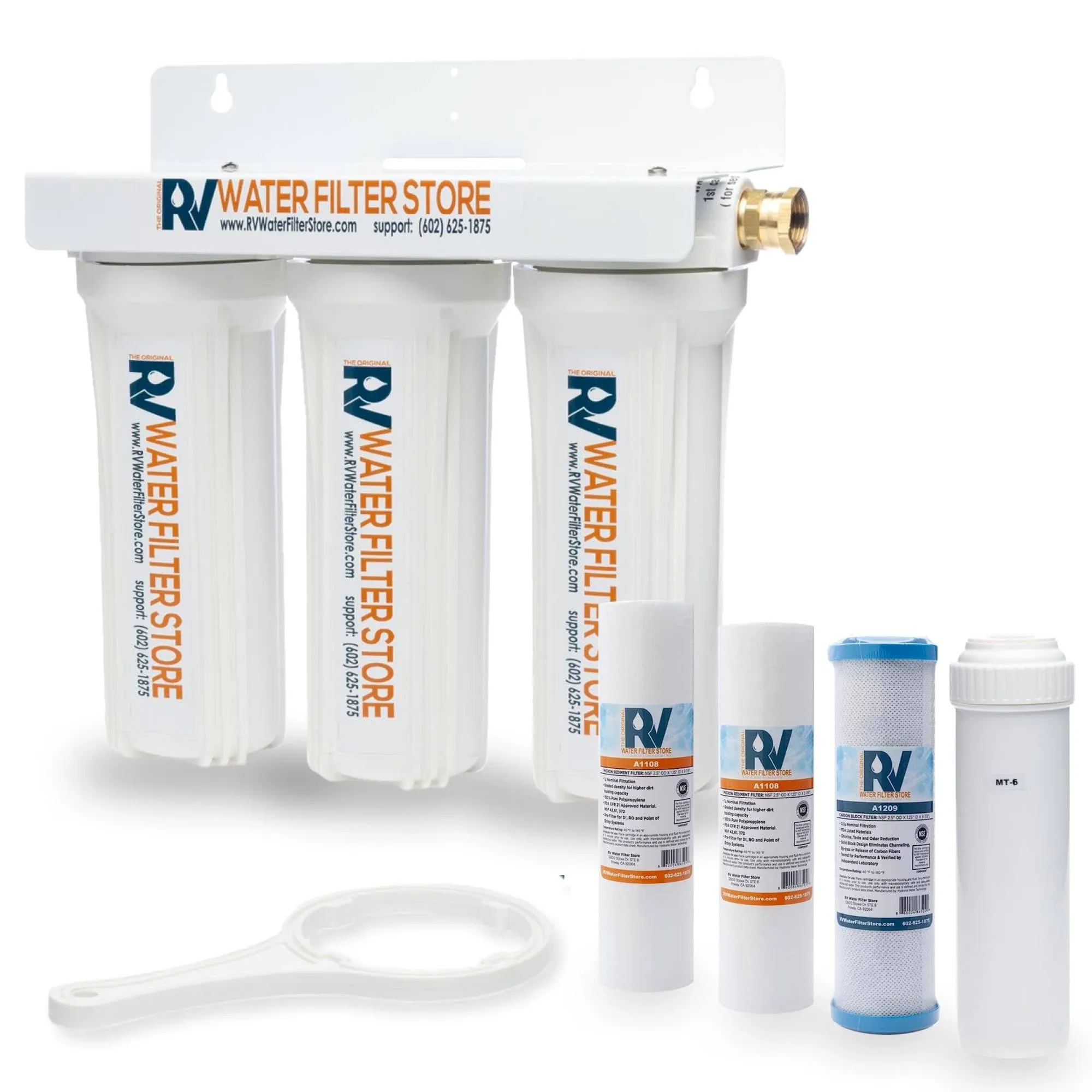 Enhanced RV Water Filter System + Iron & Heavy Metals Filtration