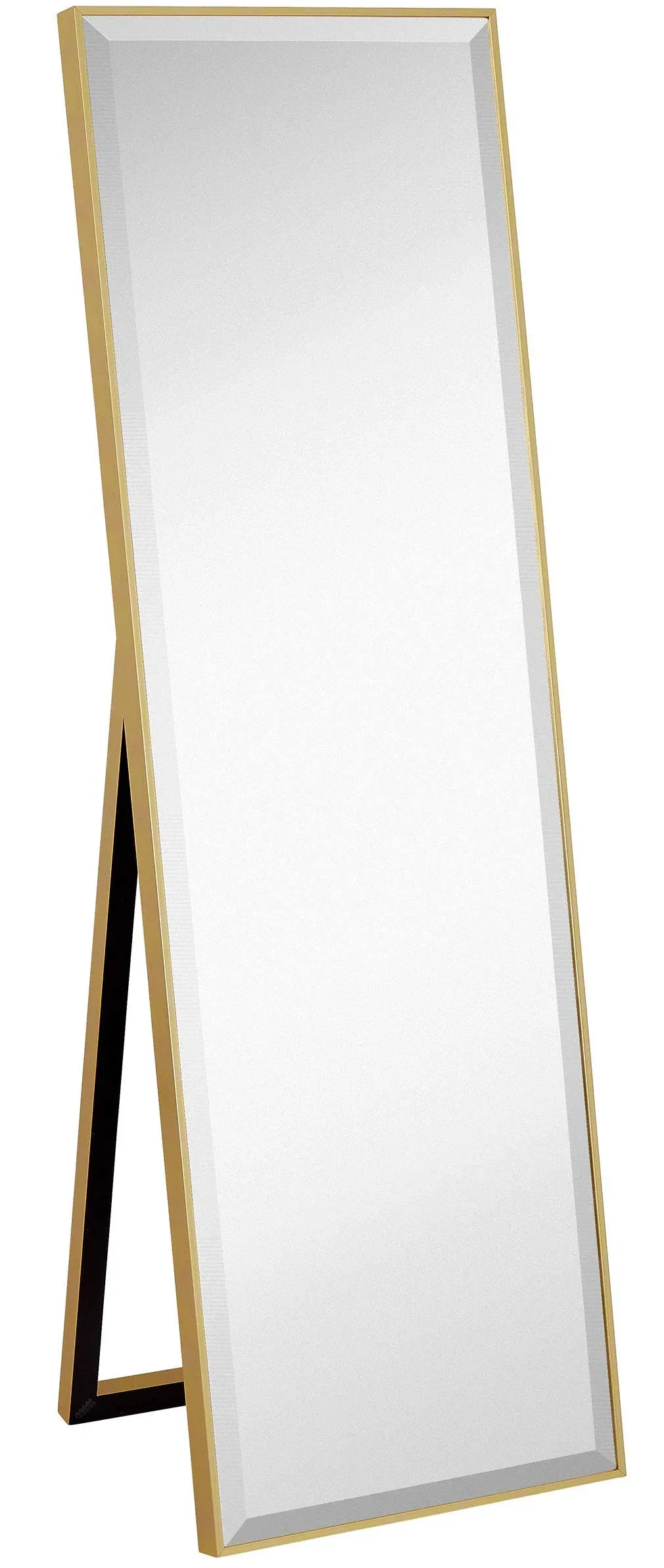 18x58 Inch Gold Framed Full Length Mirror Rectangle Full Body Standing