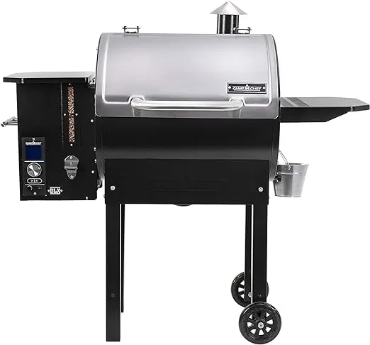 Camp Chef SmokePro DLX Pellet Grill w/New PID Gen 2 Digital Controller - Bronze