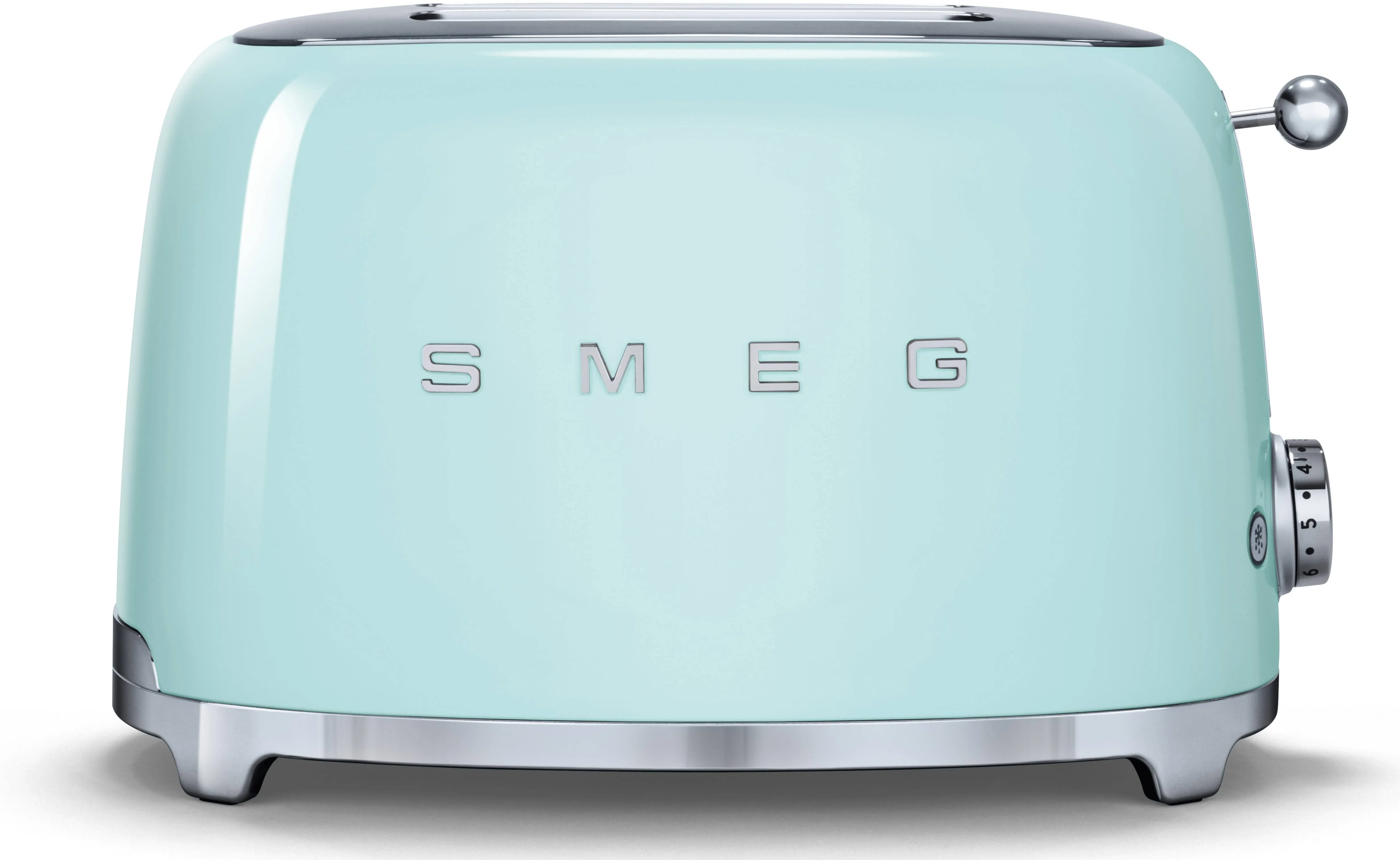 Smeg 2 Slice Toaster, Chrome