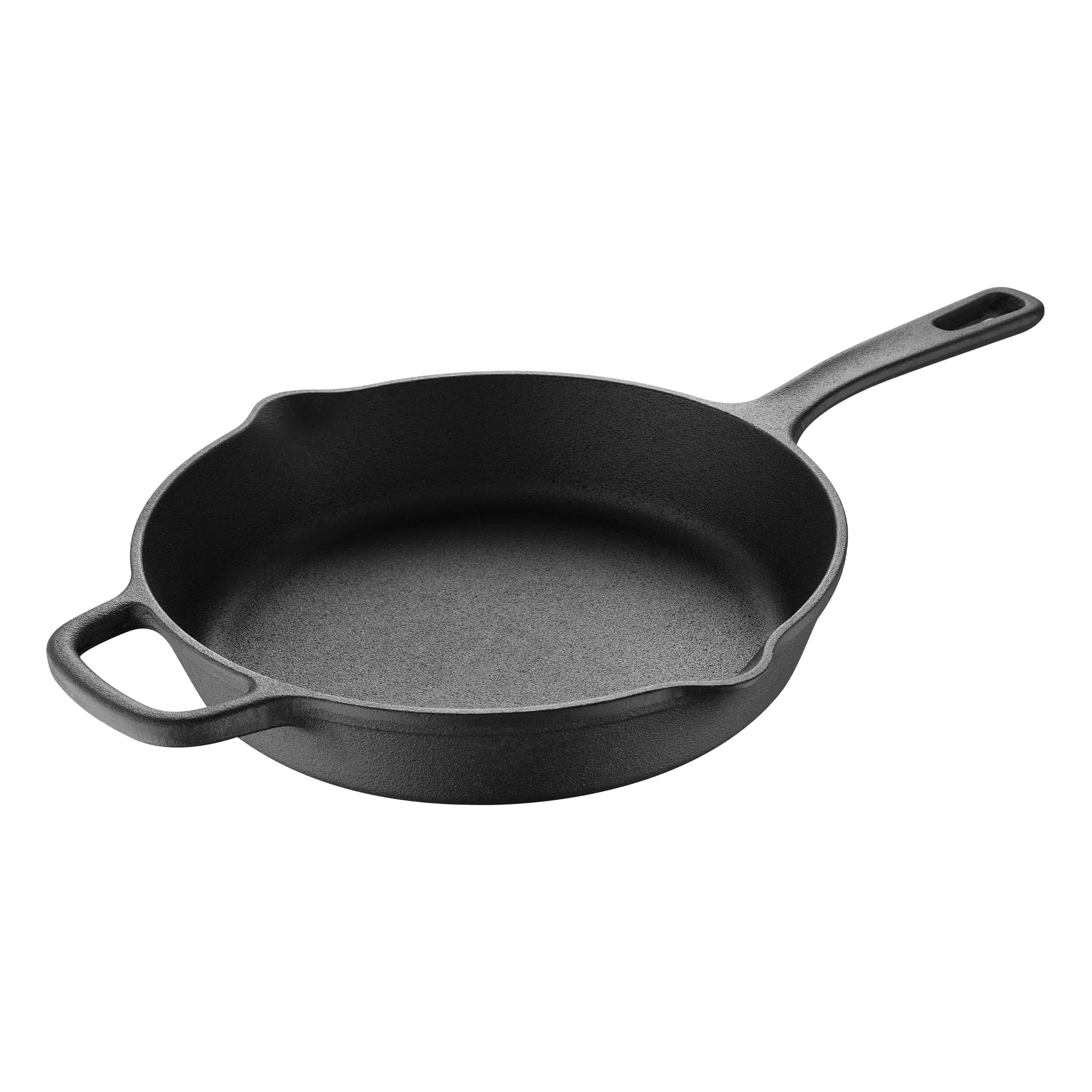 BBQ by MasterPRO - Pre Seasoned Cast Iron Fry Pan 12 inch