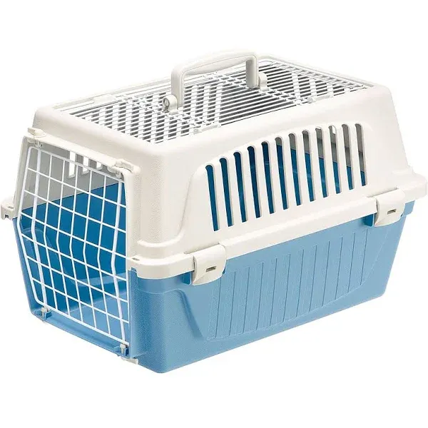 Atlas Two-Door Pet Carrier | Easy Assembly Pet Carrier with Front &amp; Top Door Fea