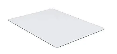 Lorell Tempered Glass Chairmat, 60", Clear