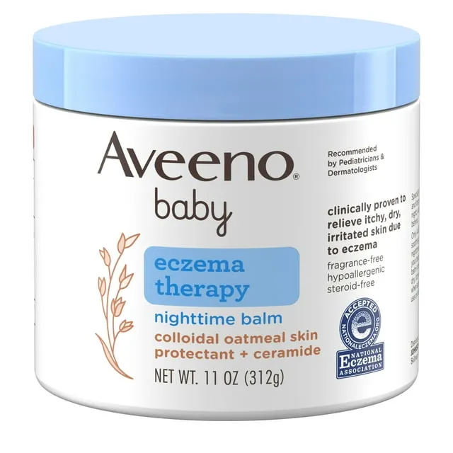 Aveeno Baby Eczema Therapy Nighttime Balm