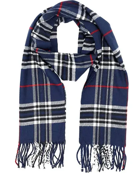 Achillea Scottish Tartan Plaid Cashmere Feel Winter Warm Scarf Unisex