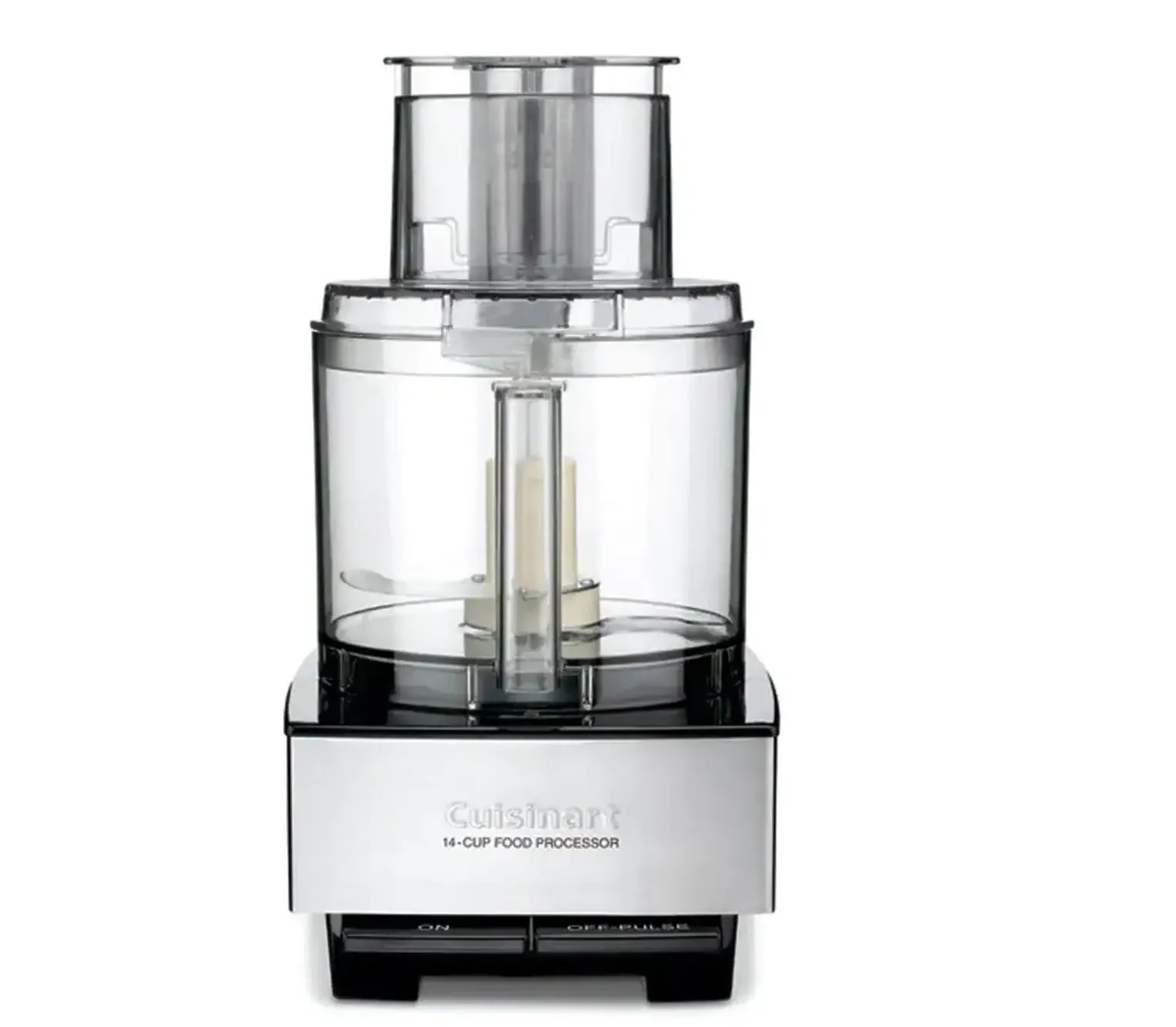 Cuisinart Food Processor 14-Cup Vegetable Chopper for Mincing, Dicing, Shredding, Puree & Kneading Dough, Stainless Steel, DFP-14BCNY