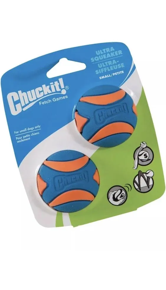 Chuckit! Medium Ultra Squeaker Ball Dog Toy