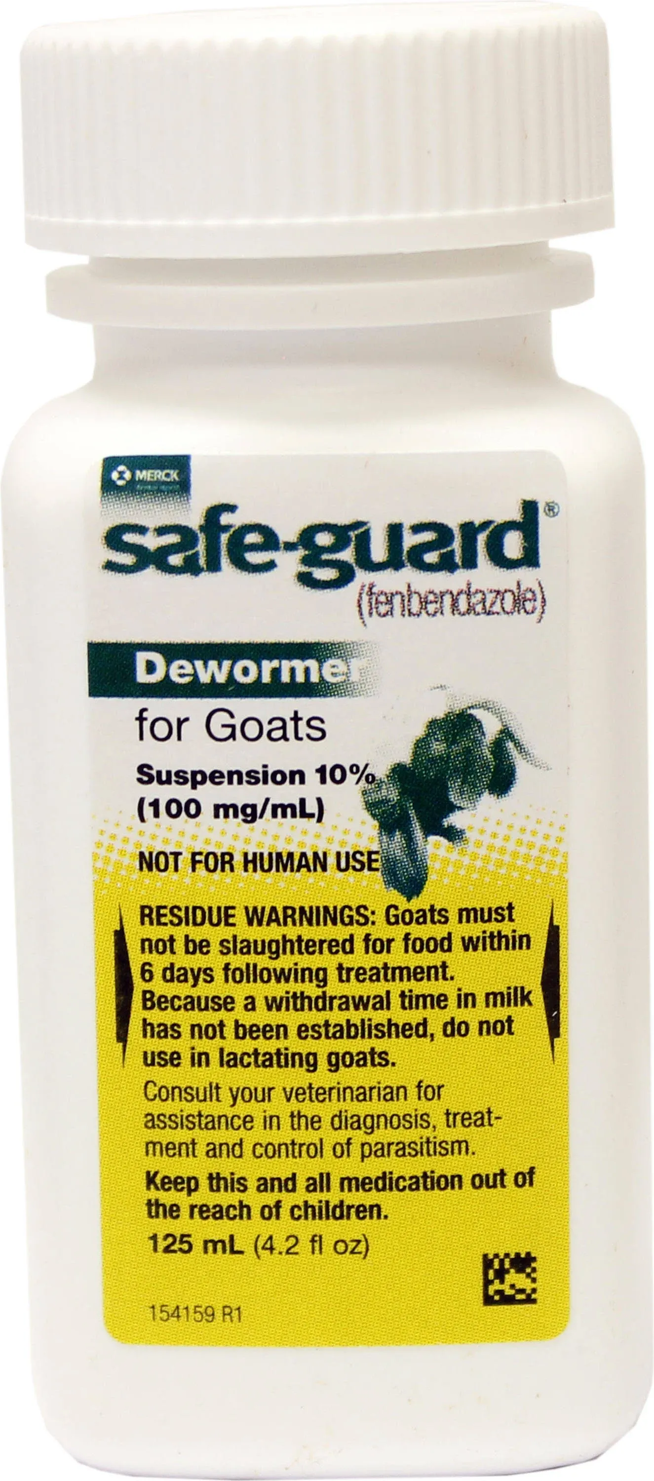 Merck Safeguard Goat Dewormer, 125ml by Merck