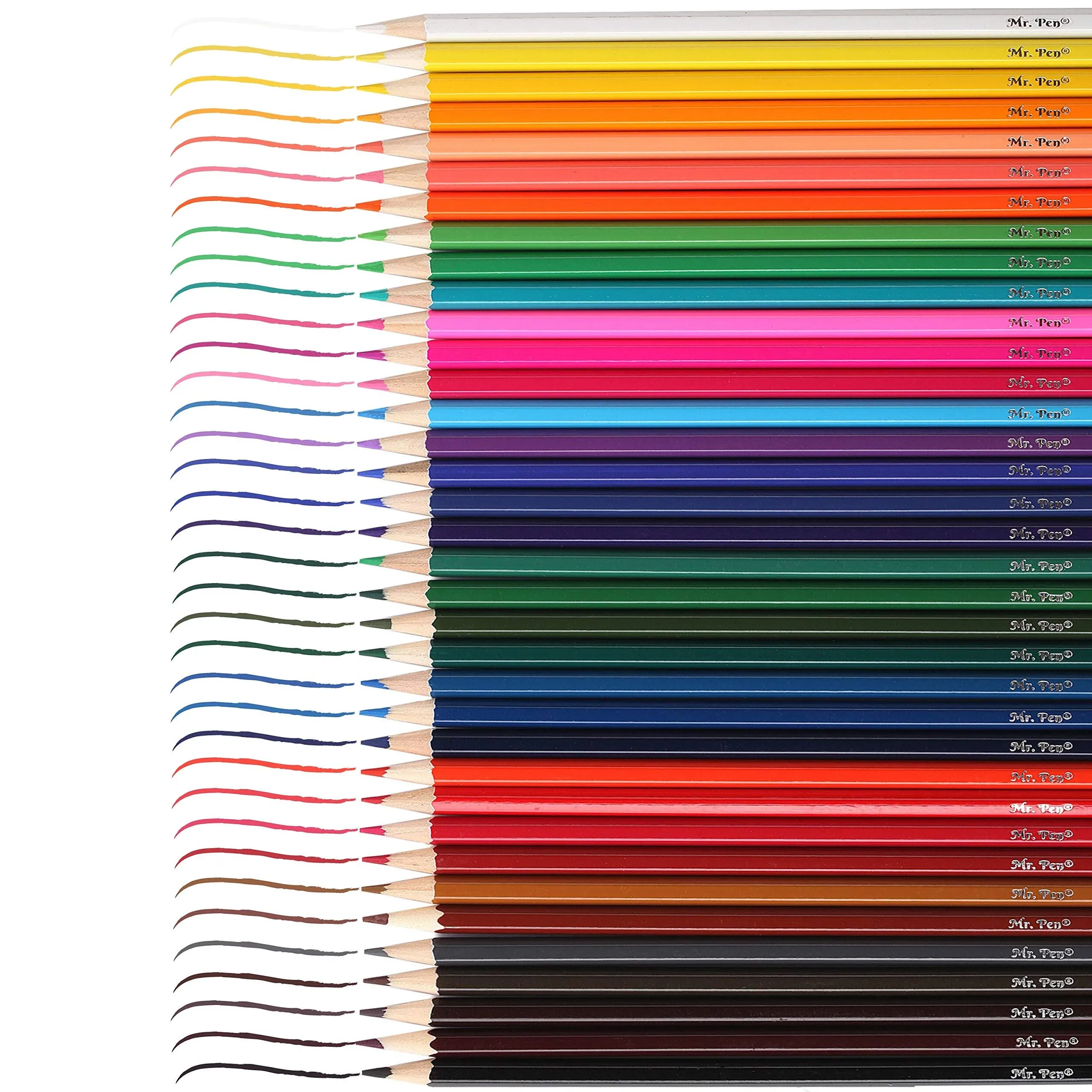 Mr. Pen Colored Pencils 36 Pack Color Pencil Set Color Pencils