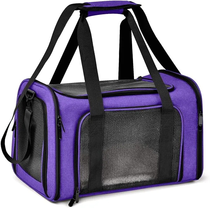 Henkelion Pet Carrier for Small Medium Cats Dogs Puppies up to 15 Lbs TSA Air...