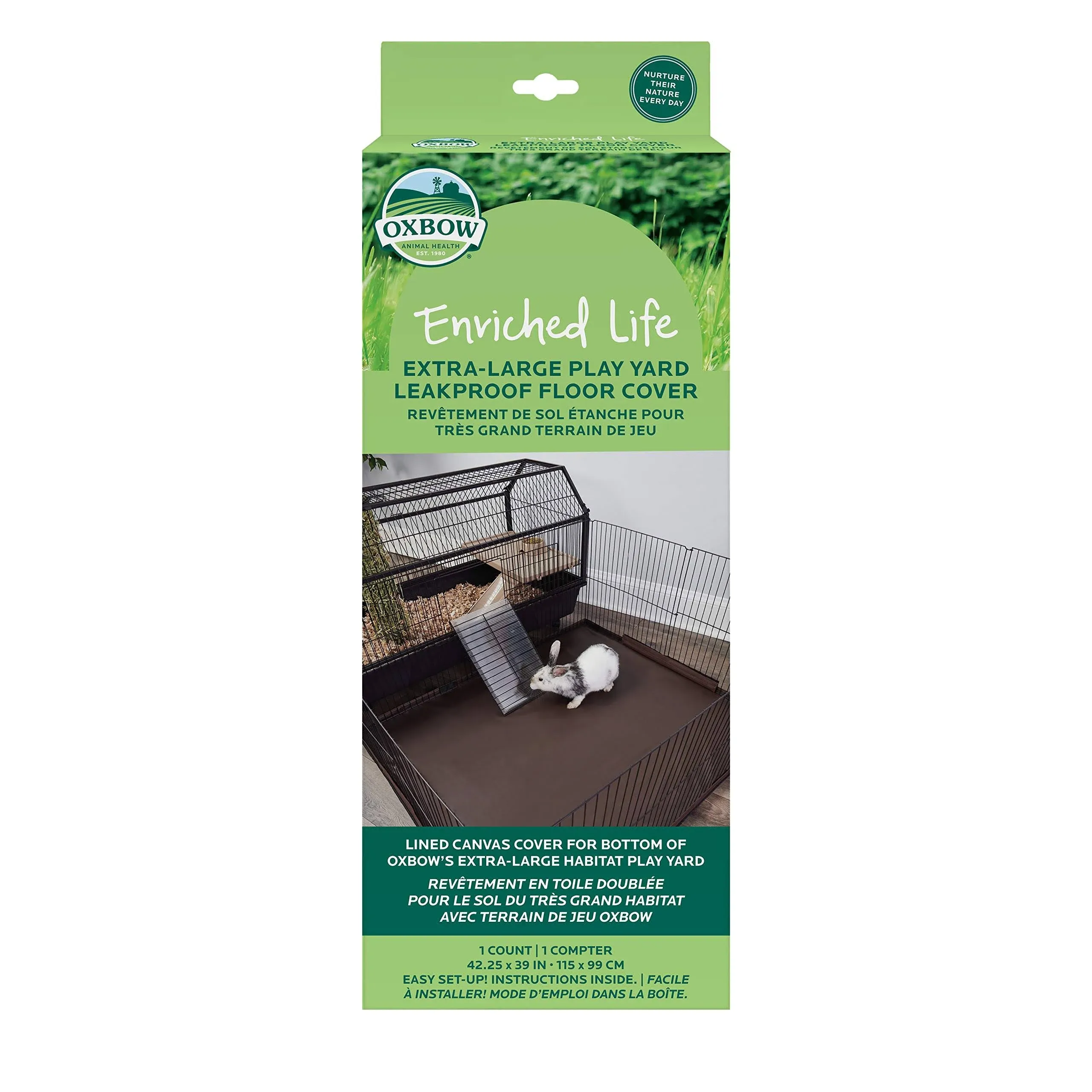 Oxbow Enriched Life Leakproof Floor Cover EXTRA LARGE - New 