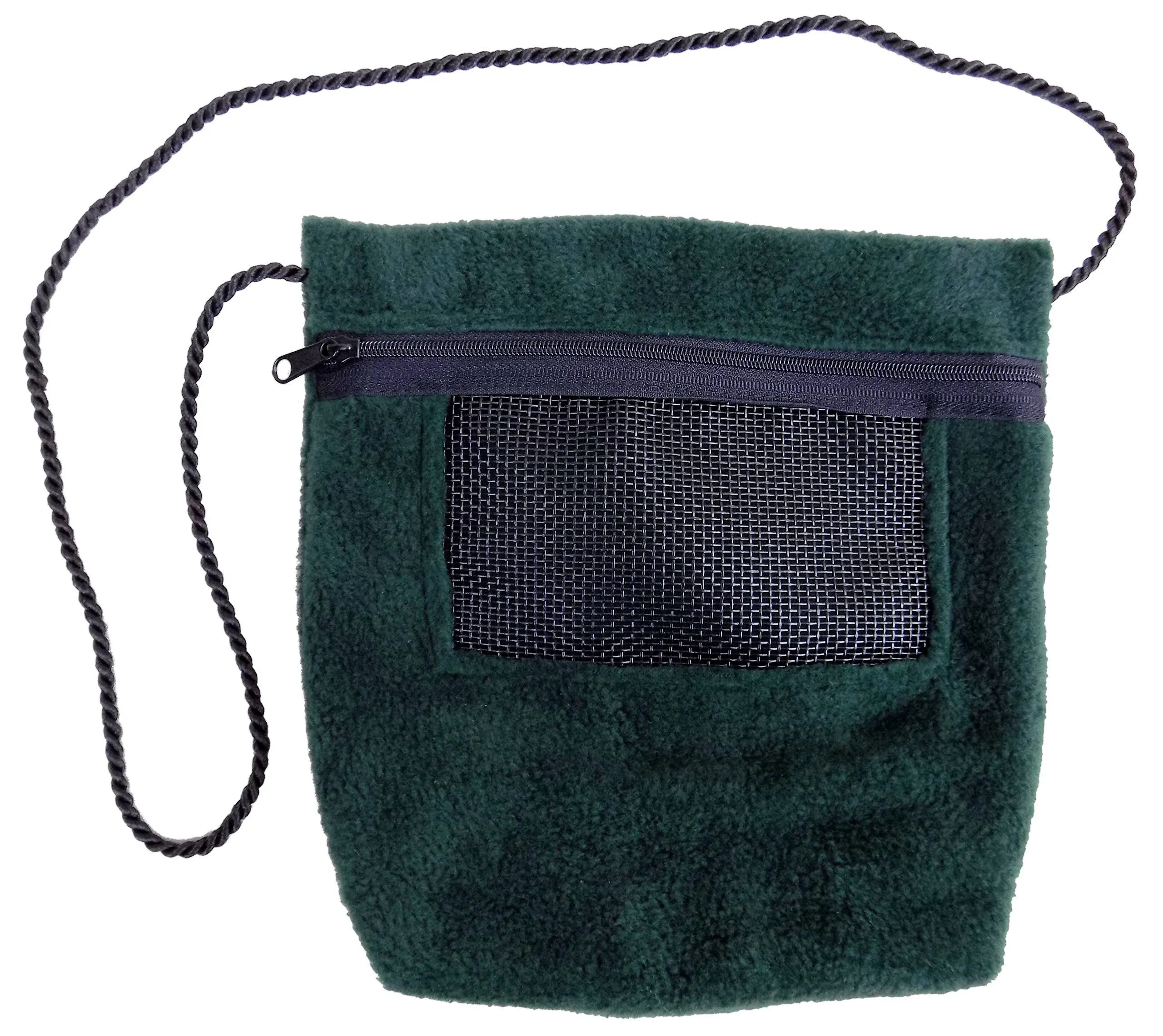 Bonding Pouch (Green) for Sugar Gliders and small pets